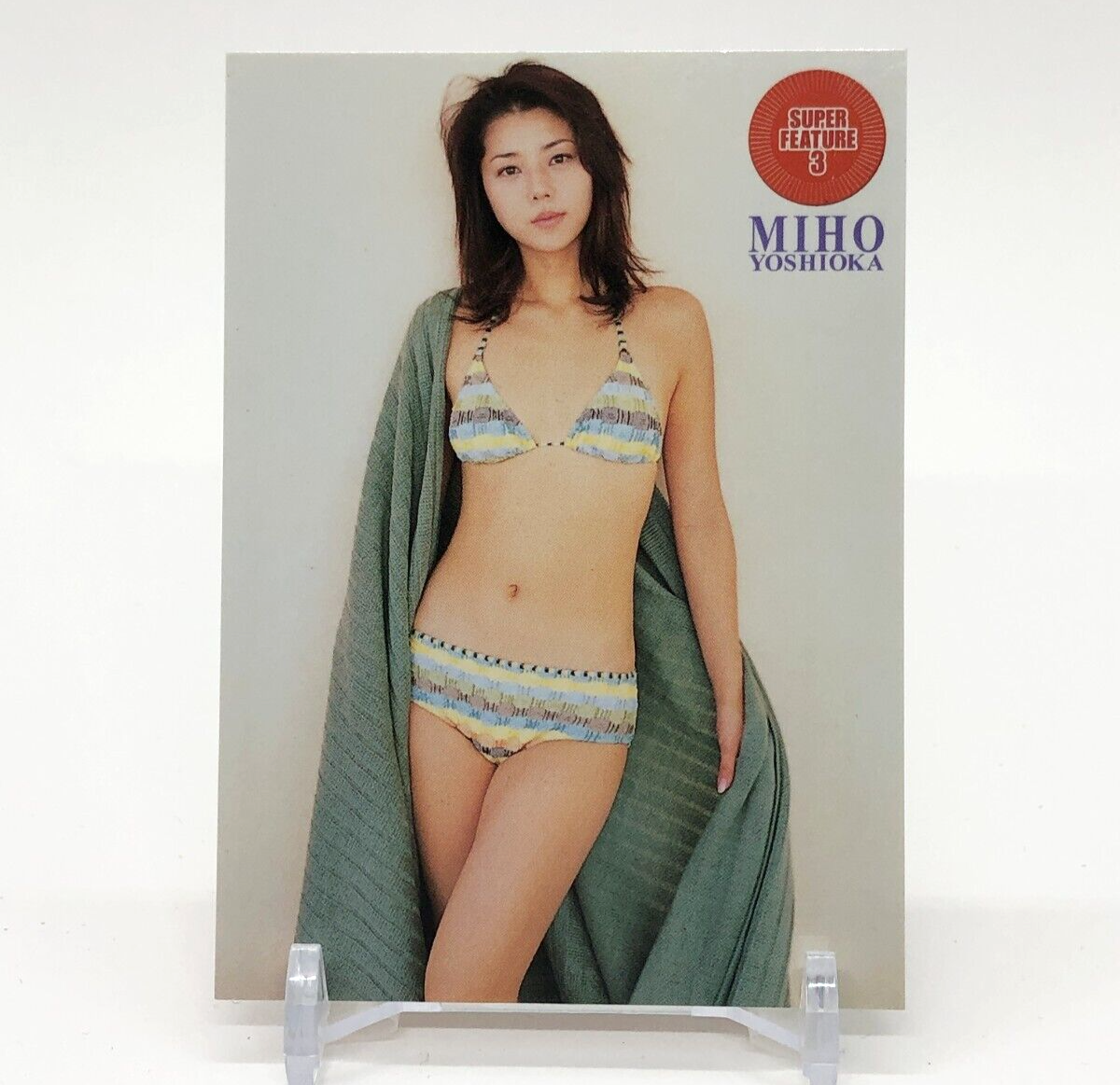 Mihoページ Miho Yoshioka Super Feature 3 Bomb Card Japanese Gakken Gravure | eBay