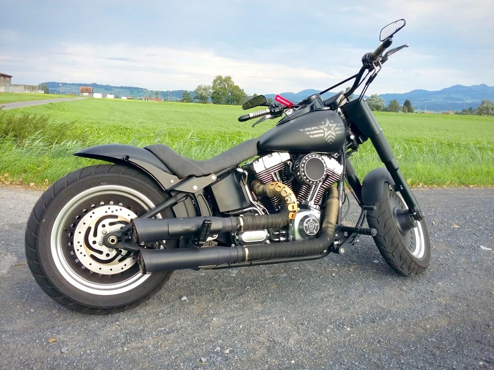 Custom Harley, Fatboy Special ABS, inkl. Original Teile - Bild 2 von 4