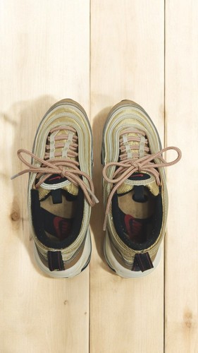 Zapatillas Nike Air Max 97 OG QS para niños talla 7Y jóvenes mujeres 8,5 doradas - Imagen 6 de 11