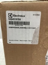 Genuine Electrolux Frigidaire Compressor 5304519758