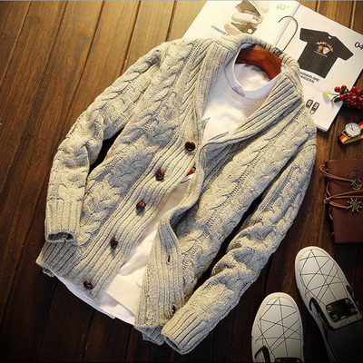 Loose Sweater coat Knitted Jumper 