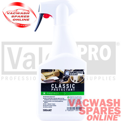 VALETPRO CLASSIC PROTECTANT 500ML / PLASTIC TRIM / INTERIOR / VINYL LEATHER
