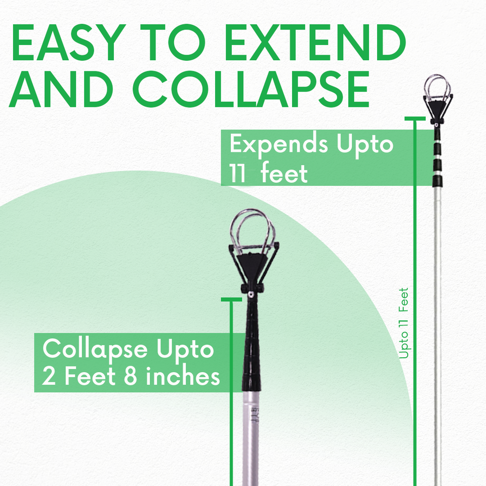 Aluminum Alloy Golf Ball Retriever 6 pocket Golf Ball Picker Golf