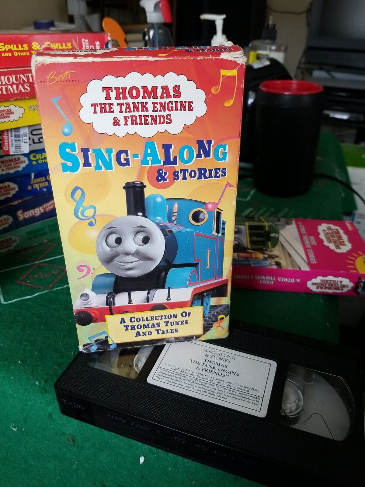 Thomas The Tank Engine & Friends Sing-Along & Stories VHS