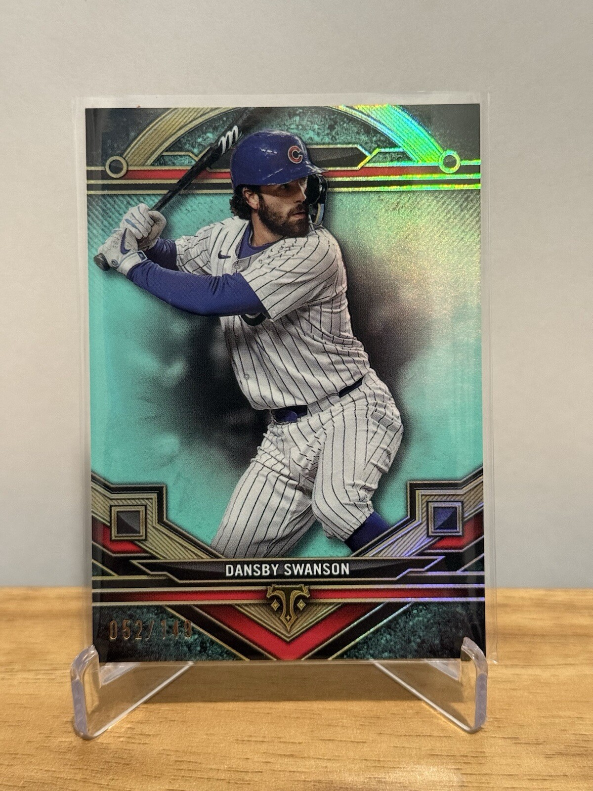 2024 Triple Threads Dansby Swanson Aquamarine #/149 #65