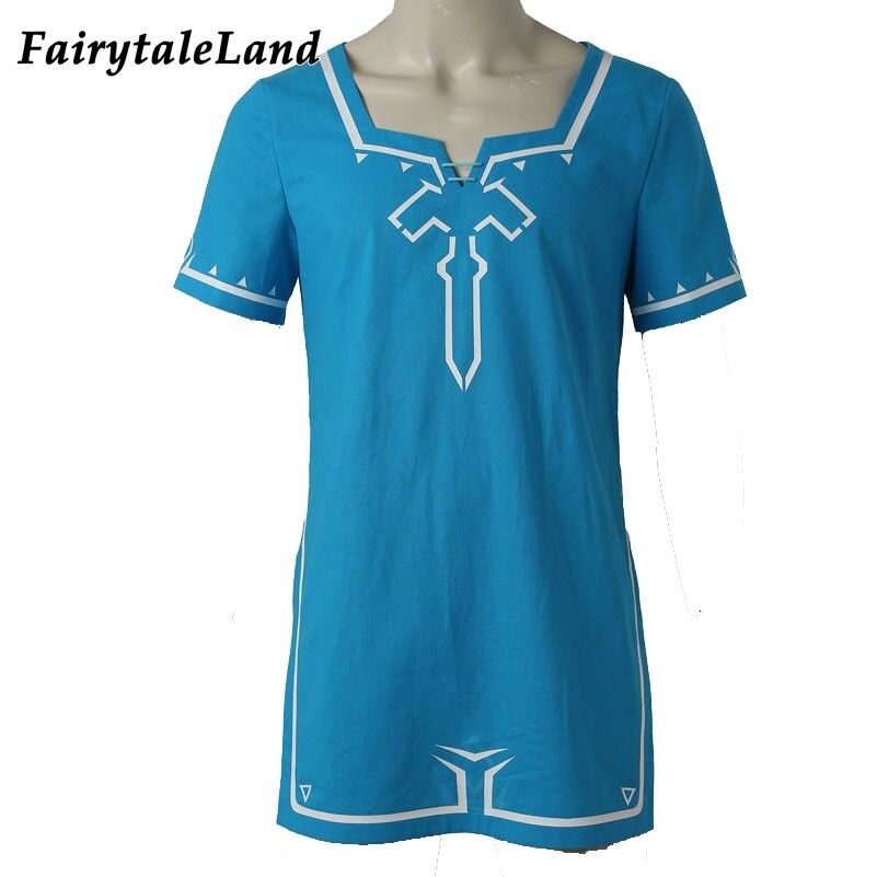 The Legend of Zelda Breath of the Wild Link cosplay Shirt costume