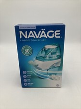 Navage Congestion Relief Nasal Irrigator Kit Blue  White SDG-2 New Open Box