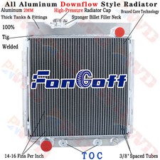 Aluminum Radiator For 1965-1966 Ford Mustang1960-66 Falconranchero Base Aluminum Radiator For 1965-1966 Ford Mustang1960-66 Falconranchero Base