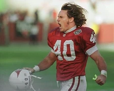 Pat Tillman Celebrates After a Tackle Arizona Cardinals 8x10 NFL Football Photo