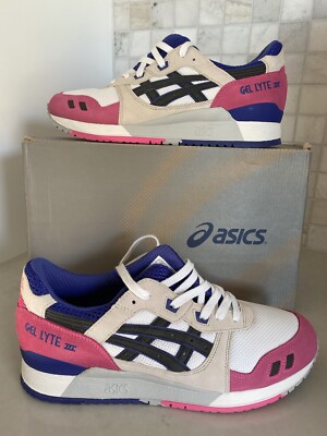 ASICS Gel-Lyte III Blue/Pink H301N 0190 US 10
