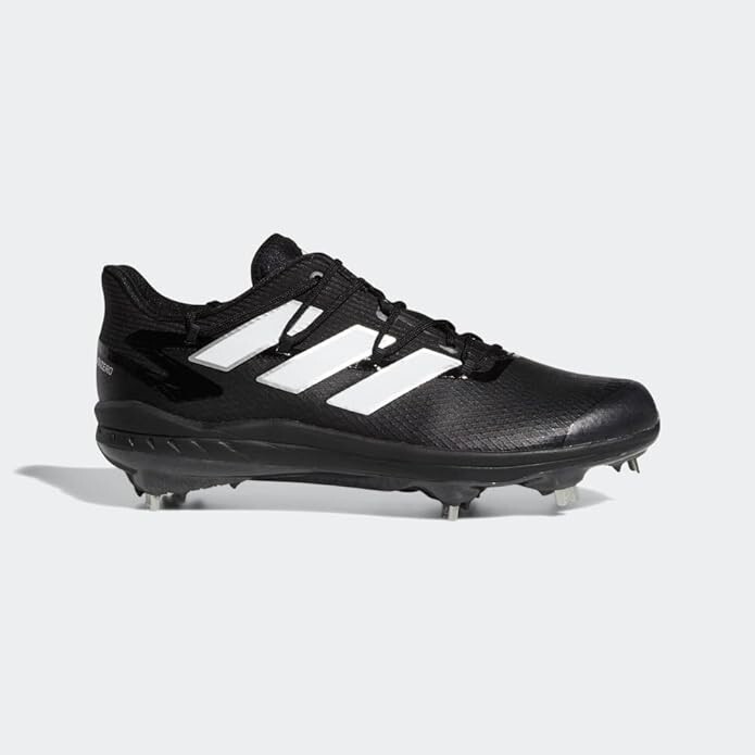 Size 12 - adidas Adizero Afterburner 8 Black White for sale