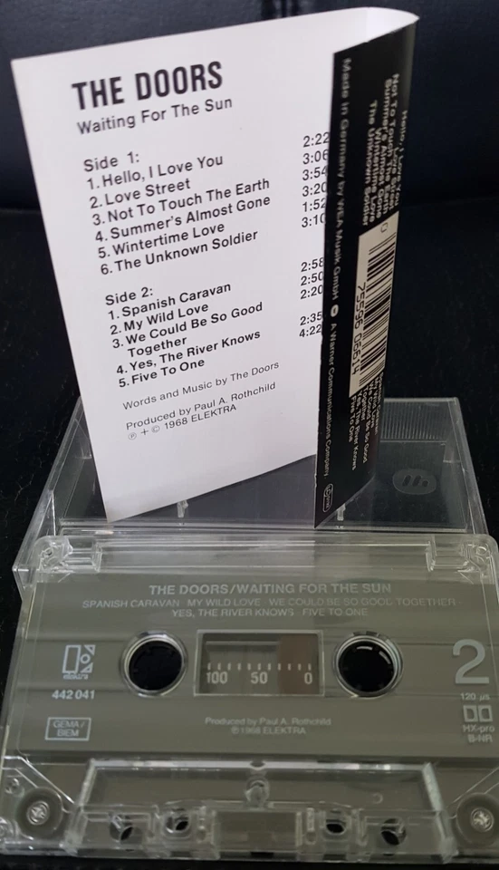 The Doors – Waiting For The Sun - UK reissue cassette tape excellent, cover VG+ - Image 2 of 2