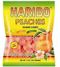 Haribo, Peaches, 5 oz