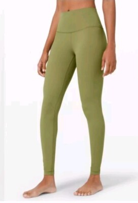 Lululemon Align HR Pant 28” Size 12 Bronze Green Olive BRZG ~ Nulu