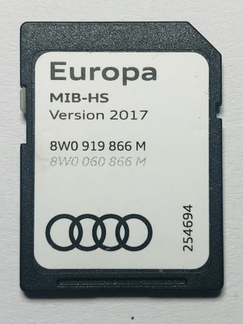 Audi mib карты