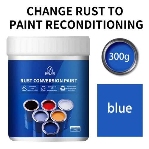 Rust Converter, Weatherproof Rust Converter Paint for Metal, Metallic Paint 300g - Picture 19 of 26