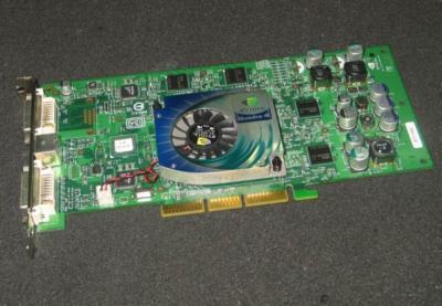 Original Quadro4 980XGL 128M AGP Professional Graphics Card Medical Card
