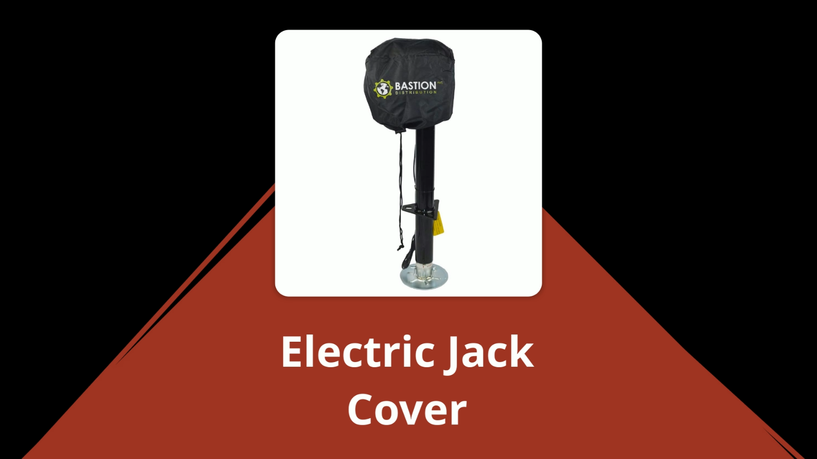 RV Electric Tongue Jack Cover Universal Protective Cover for Trailer