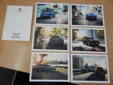PORSCHE official postcard set - MACAN Turbo, S, S Diesel (2013)