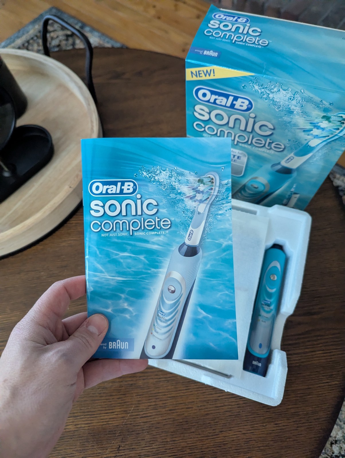 Oral B Sonic Complete Electronic Toothbrush: Model S-200, Braun (Fast Ship)