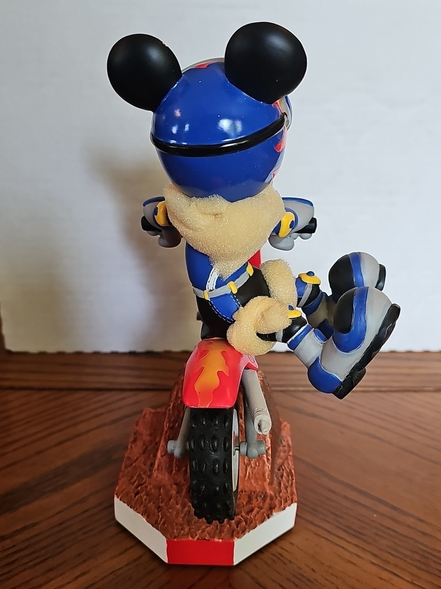 Mickey Mouse Dirt Bike Motocross Bobblehead Walt Disney World