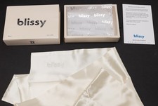blissy 22 MOMME White 100 Pure Mulberry Silk Standard Size Luxury Pillow Case