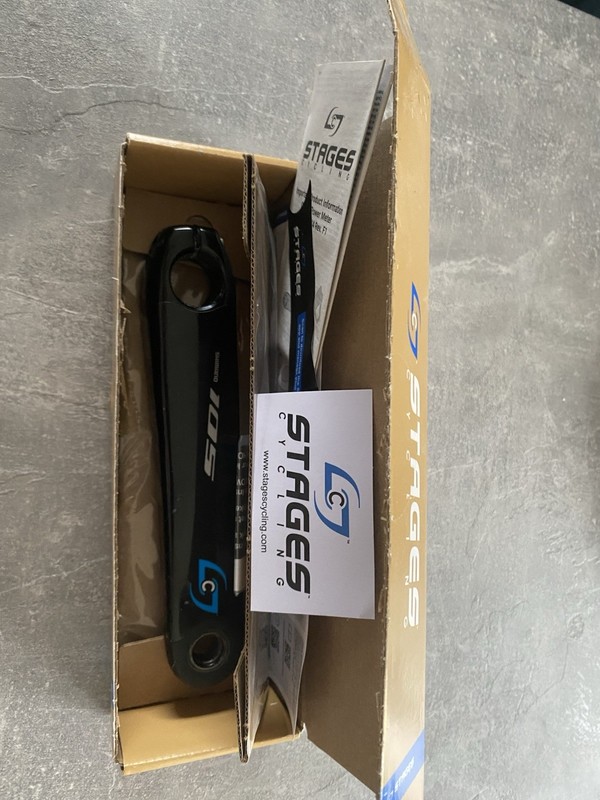 Stages power meter Shimano 105 Road Bike Crank Arm 172.5mm
