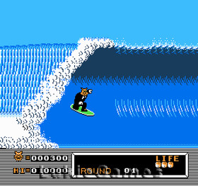 T & C Surf Design Wood & Water Rage -NES Nintendo Game