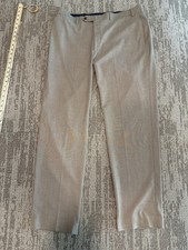 Lauren Ralph Lauren Dress Pants Mens 38x32 Beige Flat Front Straight Leg