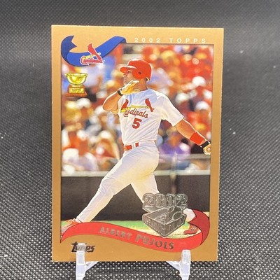 2002 Topps Opening Day #5 Albert Pujols BASEBALL St. Louis Cardinals