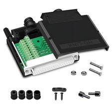 Thinner DB37 Solderless Serial Female Adapter RS232 DSUB To 37Pin Terminal