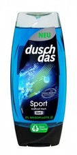 Duschdas Sport 3 en 1 Gel de Ducha y Champú Potente Fresco 225 ml