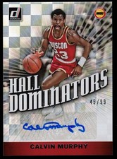 Calvin Murphy 2019-20 Panini Donruss Hall Dominators Signatures /99 #HD-CMY (AU)