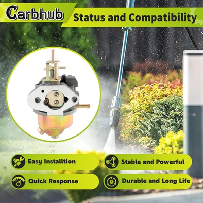 #ad EA190V Carburetor for Subaru EA190V EA175V Pressure Washer Carburetor Manual ... $27.85