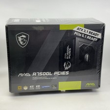 MSI MAG A750GL PCIE5 750W Power Supply | ATX 3.1 | PCIe 5.1 | 80+ Gold NEW