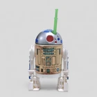 GLASSLITE  R2D2 🇧🇷 ORIGINAL + CUSTOM SABER - STAR WARS VINTAGE FIGURE BRAZIL