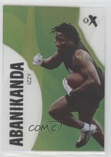 2023 Skybox Metal Universe Champions E-X Israel Abanikanda Izzy #EX-33 7m3