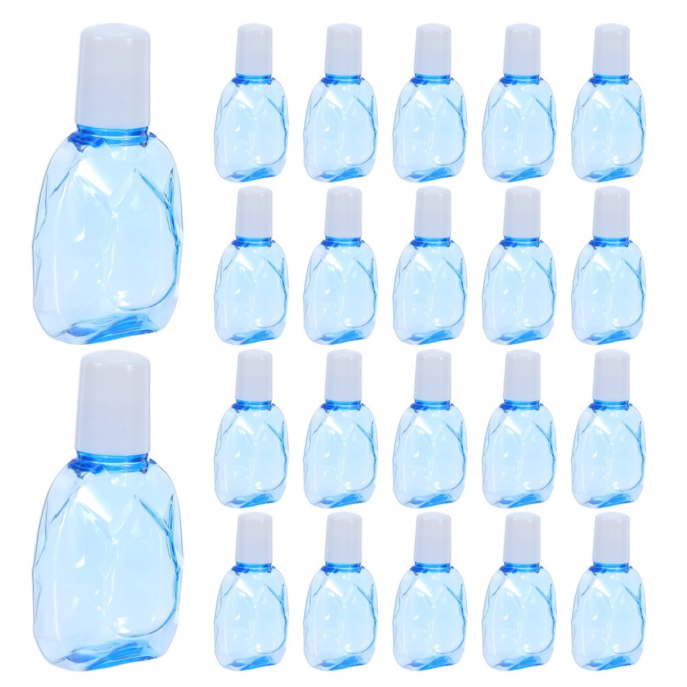  25 Pcs Travel Squeeze Bottles - Liquid Medicine Vials Essential Oil Bottles thumbnail 6