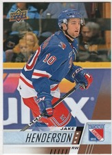 2017/18 Upper Deck CHL #285 Jake Henderson/Kitchener Rangers-Mint