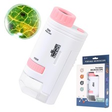 Microscope Pocket Handheld Miniscope 80X-200X...