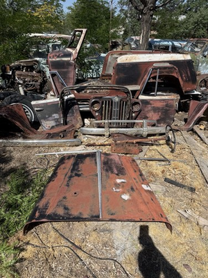 #ad 1948 1951 Willys Jeepster Parts Lot Restoration Project $3500.00