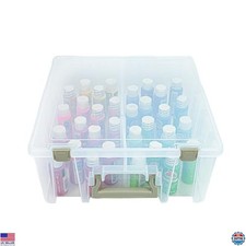 ArtBin Super Satchel Double Deep Storage Box - 8 Removable Compartments, Gold