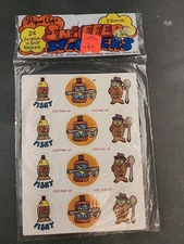 Vintage Sniffer Sticker Scratch And Sniff Stickers. Cod Liver Oil And Whiskey