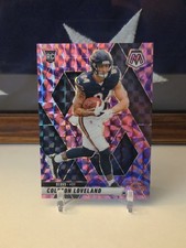 2025 Panini Mosaic Colston Loveland RC Purple Prizm #304 Bears