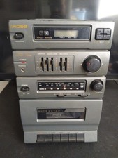 vintage koss stereo cd tape player hg30