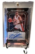 2022-23 Panini Prizm Max Strus Miami Heat Penmanship Autograph Basketball Card
