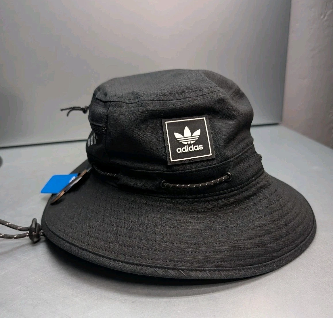 Adidas Originals Utility Boonie Bucket Hat Side Pocket Ripstop Mens One Size New