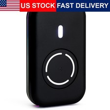 Mouse Mover Jiggler Undetectable Slim Black USB Driver Free RGB Light Quiet Anti