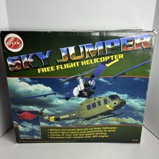 COX SKY JUMPER .049 Powered Engine Free Flight Helicopter W/Engine Start Kit NIB