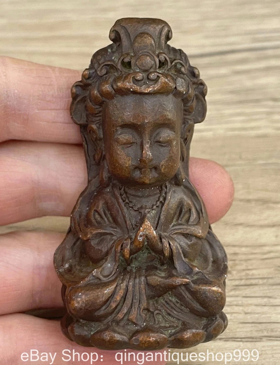 铜佛像古董原创中国风雕像、雕像| eBay